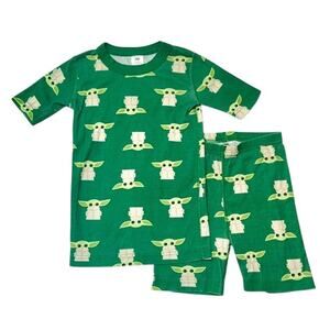 Hanna Andersson Star Wars Grogu PJ Set Size 10